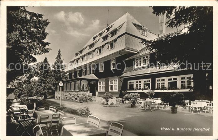 Feldberg Schwarzwald Hotel Kurhaus Hebelhof