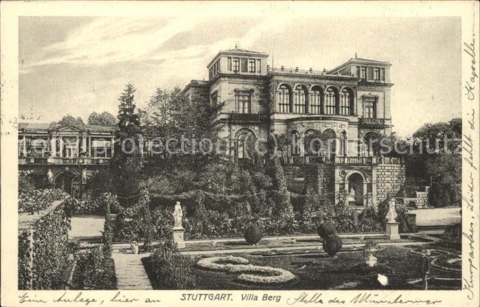 STUTTGART  CITY Villa Berg Feldpost