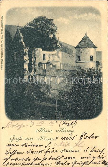 Hirsau Kloster Ruine