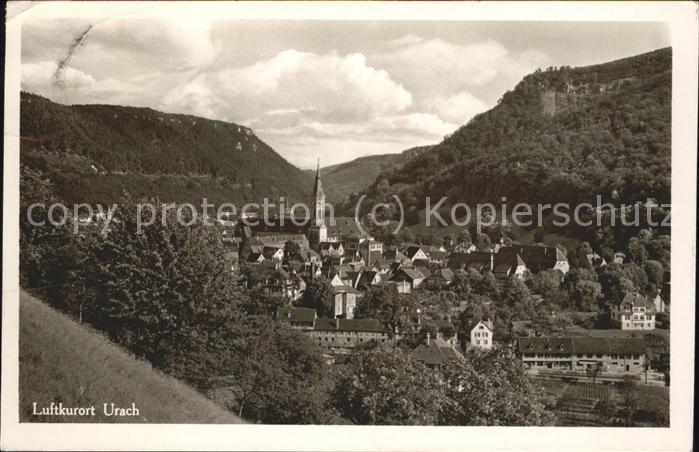 Urach Bad Ortsansicht