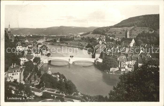 Laufenburg Baden Rheinpanorama