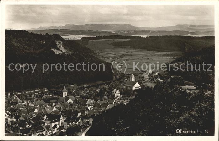 Oberndorf Neckar Panorama
