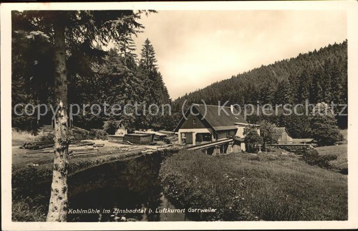 Garrweiler Kohlmuehle im Zinsbachtal