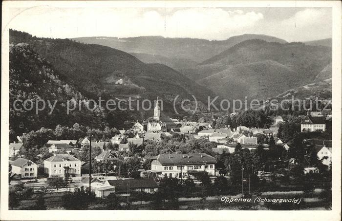 Oppenau Ortsansicht Feldpost