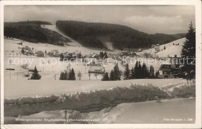 Altglashuetten im Winter