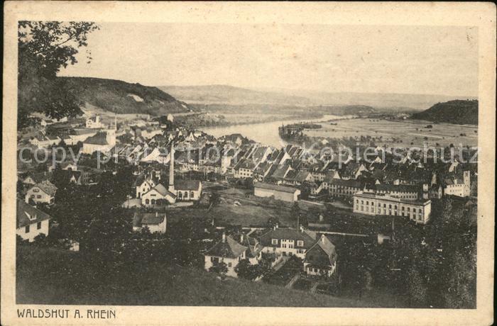 Waldshut Tiengen Rhein Panorama