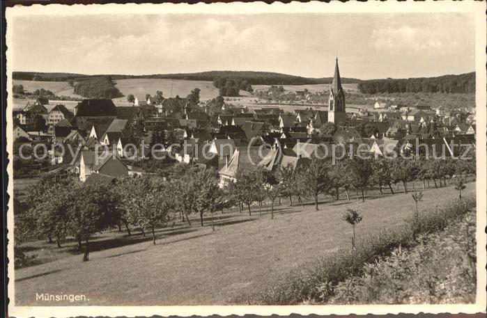 Muensingen Ortsansicht Feldpost
