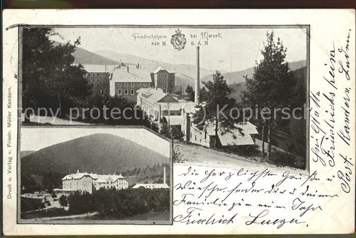 Friedrichsheim Rehaklinik Malsburg-Marzell Kandern BW Friedrichsheim