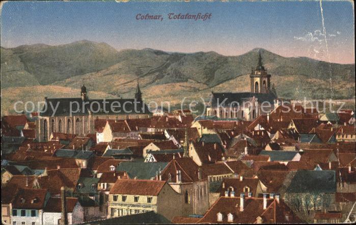 Colmar Haut Rhin Elsass Totalansicht