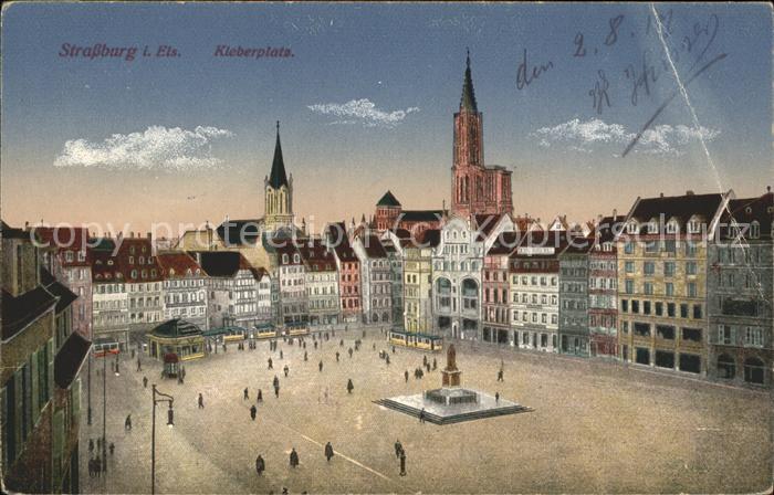 Colmar Haut Rhin Elsass Kleberplatz Feldpost