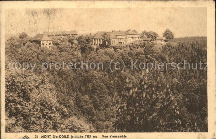 Sainte-Odile Mont Ste Odile Vue d_ensemble