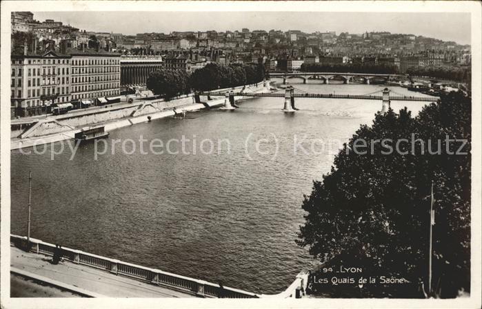 Lyon France Les Quais de la Saone