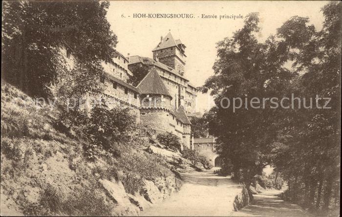 Orschwiller Hoh Koenigsbourg Entree principale