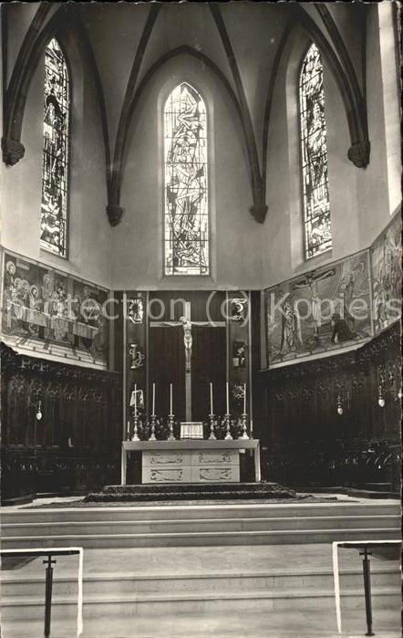 Orbey Haut Rhin Eglise Paroissial Le Choeur