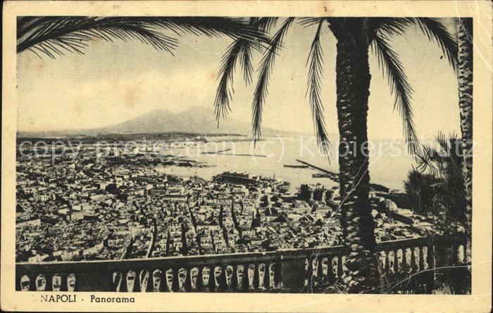 Napoli Neapel Panorama