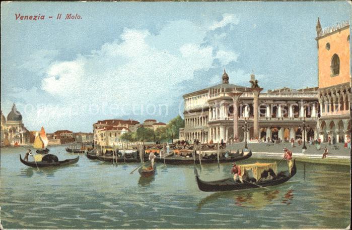 Venezia Venedig Il Molo