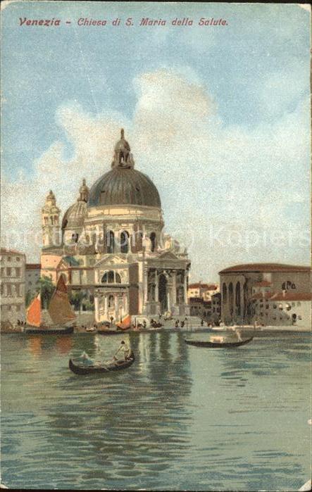 Venezia Venedig Chiesa di S Maria della Salute