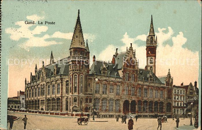 Gand Belgien La Poste Feldpost