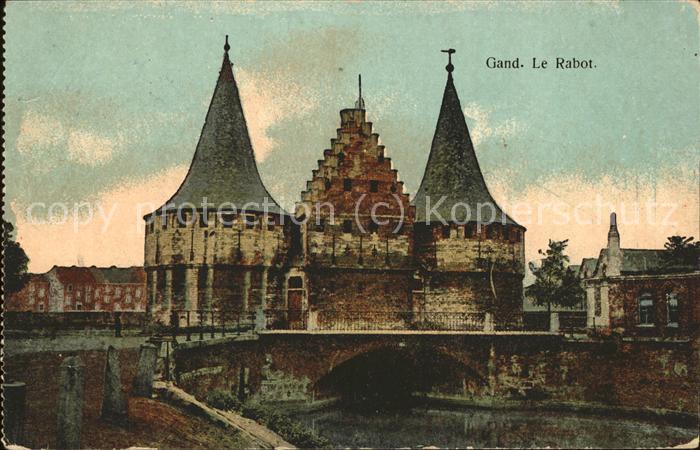 Gand Belgien Le Rabot Feldpost