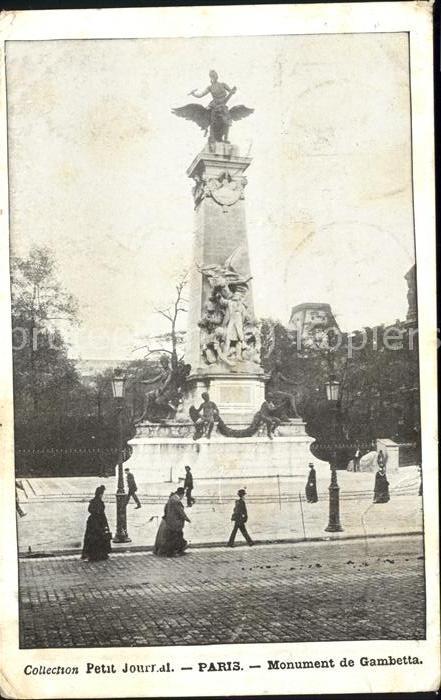 Paris Monument Gambetta