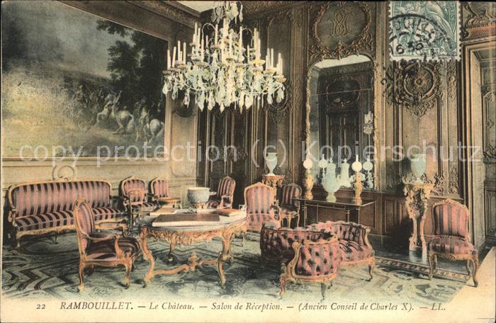 Rambouillet Le Chateau Salon de Reception