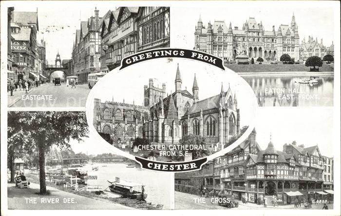 Chester Cheshire Eastgate Eaton Hall River Dee The Cross