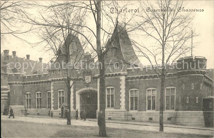 Charleroi Wallonie Caserne des Chasseurs