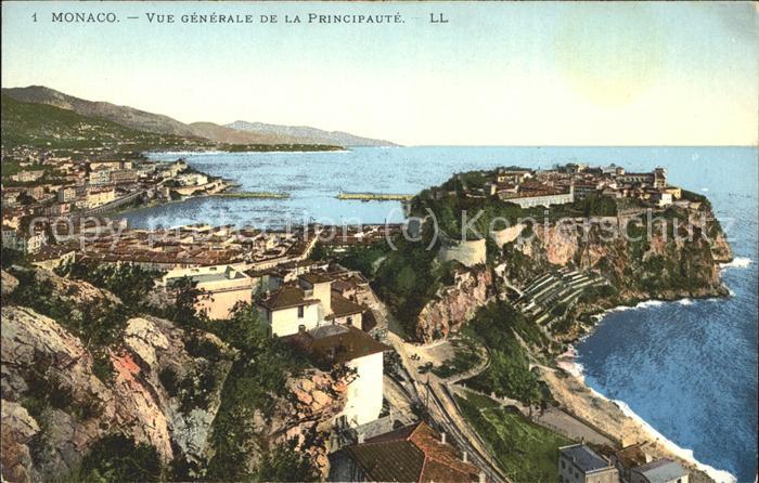 Monaco Vue generale de la Prinzipaute