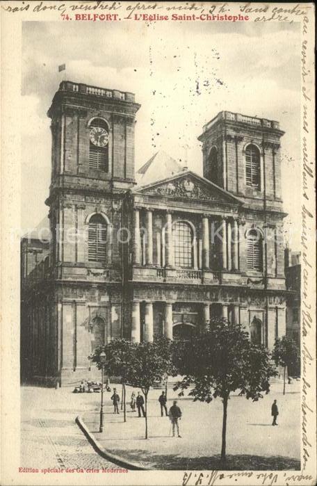 Belfort Alsace Eglise Saint Christophe