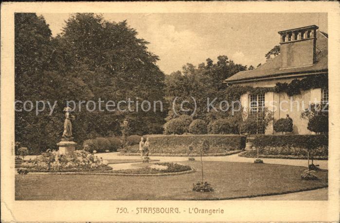 Strassburg Elsass Orangerie