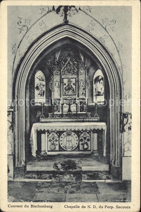 Obernai Bas Rhin Couvent du Bischenberg Chapelle de ND d