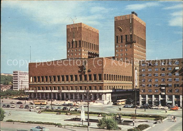 Oslo Norwegen Radhuset