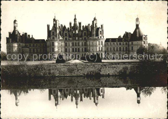 Chambord Blois Le Chateau facade nord