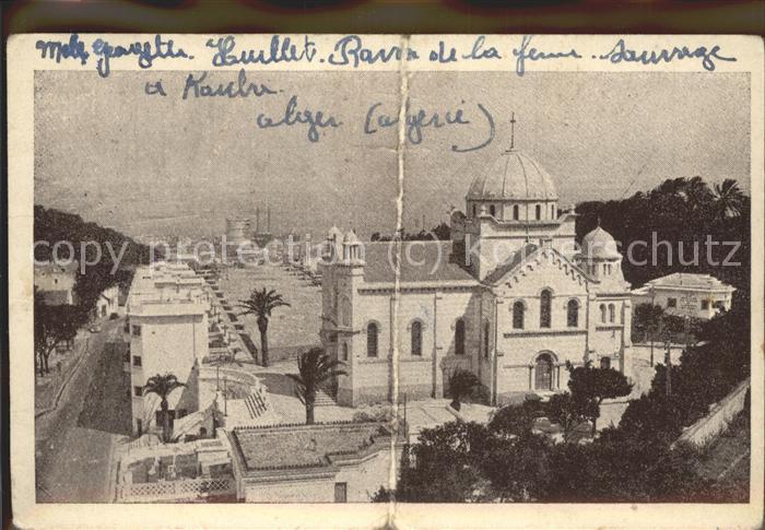 Alger Algerien Eglise et Chateau d Eau