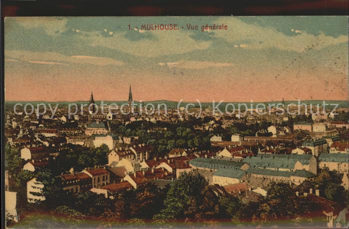 Mulhouse Muehlhausen Vue generale