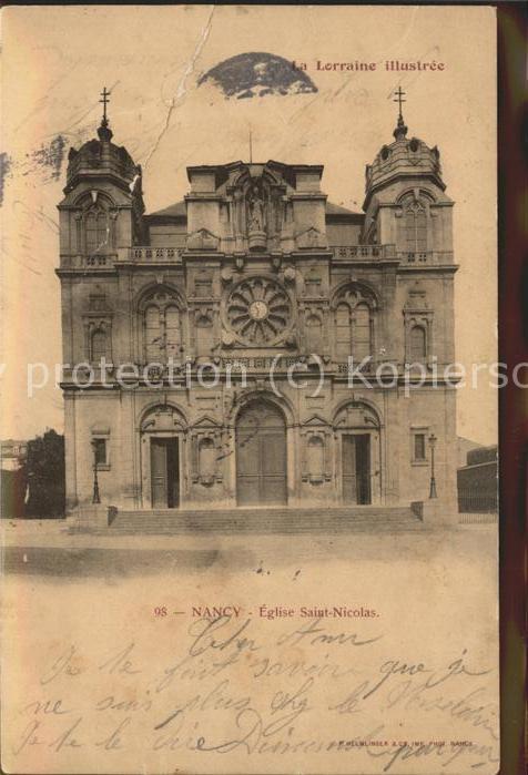Nancy Lothringen Eglise Saint Nicolas