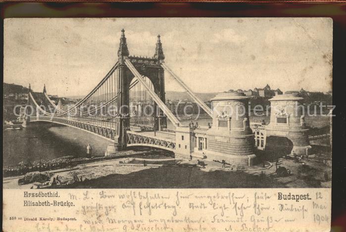 Budapest Elisabeth Bruecke