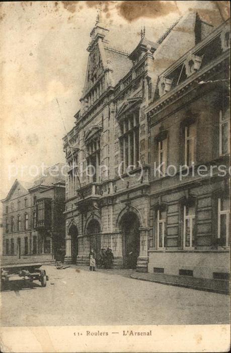 Roulers West-Vlaanderen Arsenal Feldpost