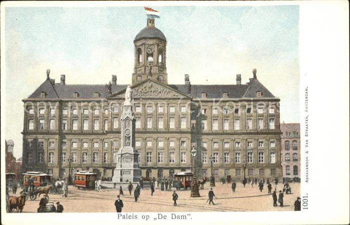 Amsterdam Niederlande Paleis op De Dam
