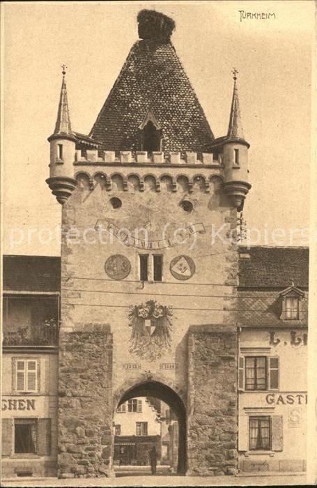 Tuerkheim Elsass Stadttor