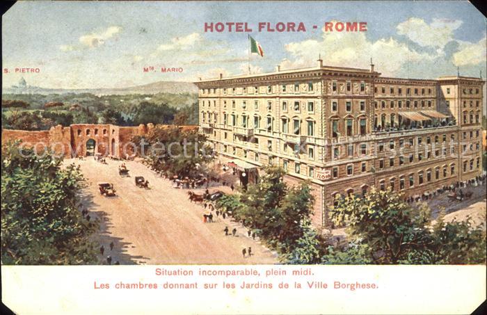 Rome Italy Hotel Flora