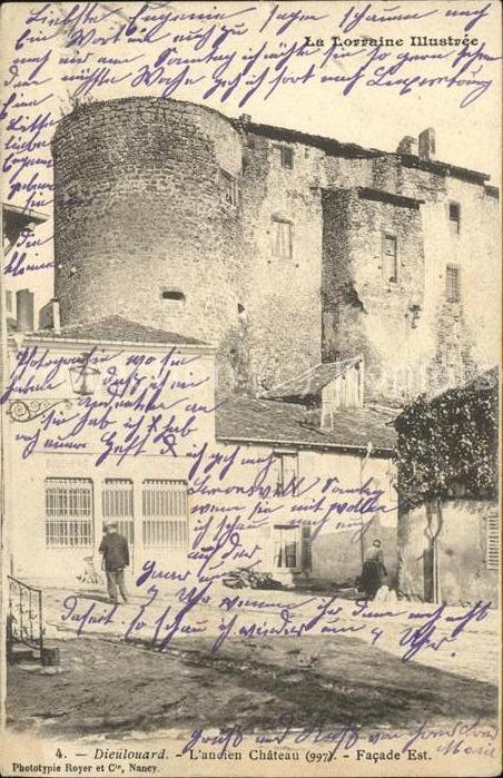 Dieulouard L ancien Chateau Facade Est