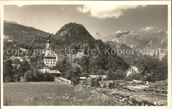 Tschagguns Vorarlberg mit Zimbaspitze