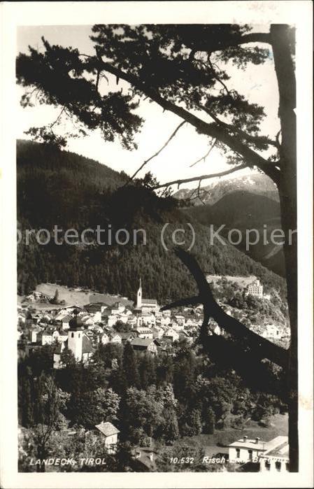 Landeck Tirol Ortsansicht