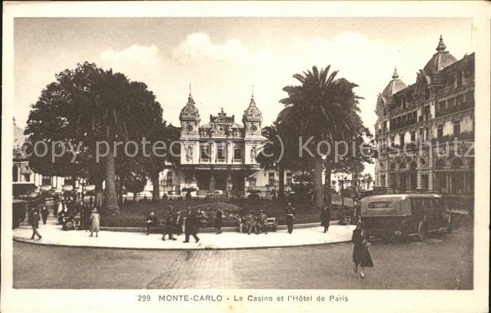 Monte-Carlo Le Casino et l_Hotel de Paris