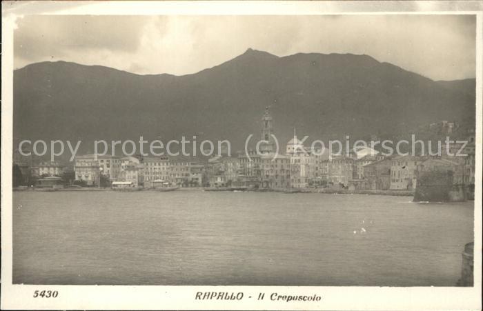 Rapallo Il Crepuscolo