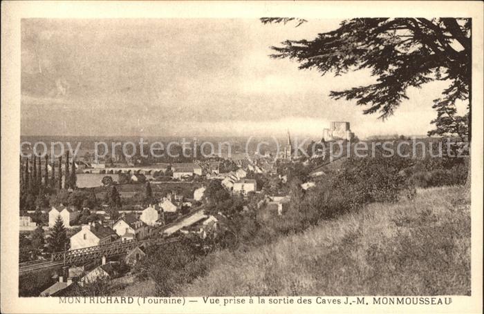 Montrichard Vue prise a la sortie des Caves J M Mon