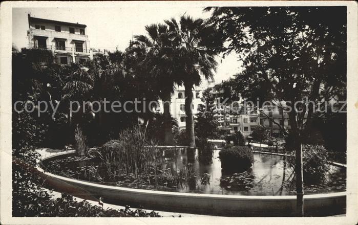 Alger Algerien Parc de Galland Le Bassin ovale