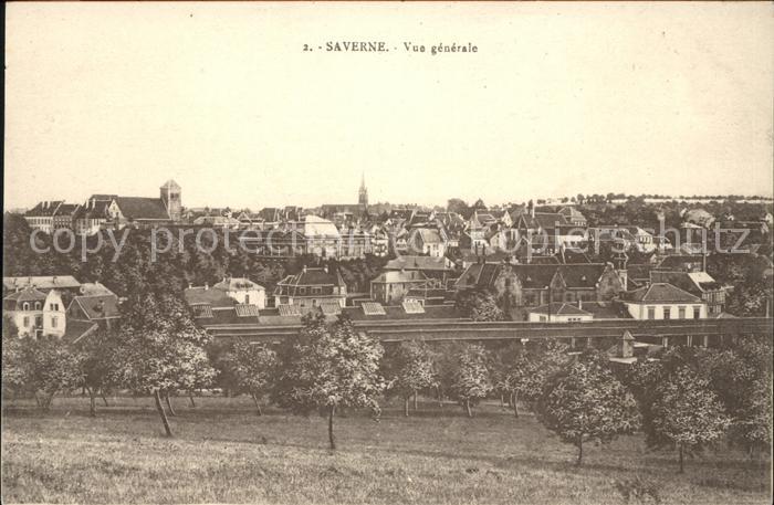 Saverne Bas Rhin Alsace Vue generale