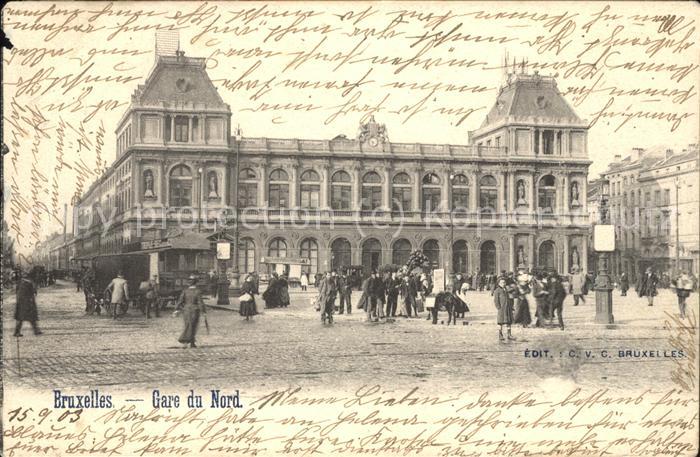 Bruxelles Bruessel Gare du Nord